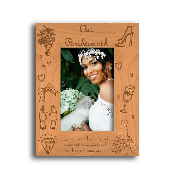 Bridesmaid Wood Frame - Image 2