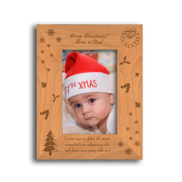 Christmas Wood Frame - Image 2