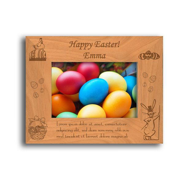 Easter Wood Frame