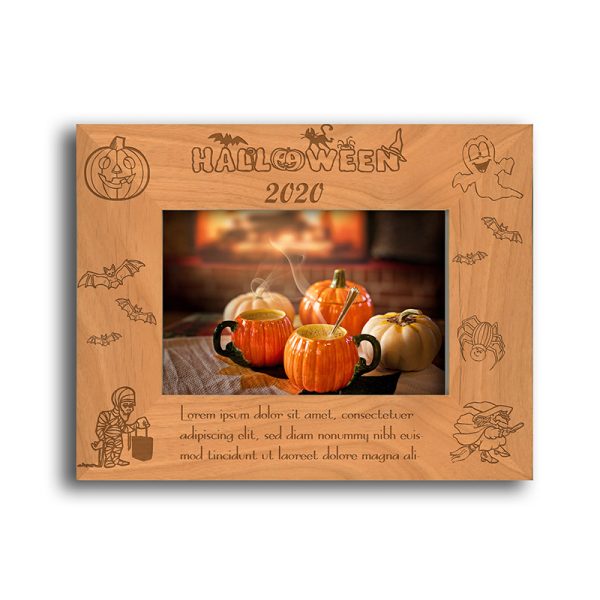 Halloween Wood Frame