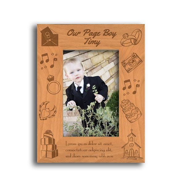 Page Boy Wood Frame - Image 2