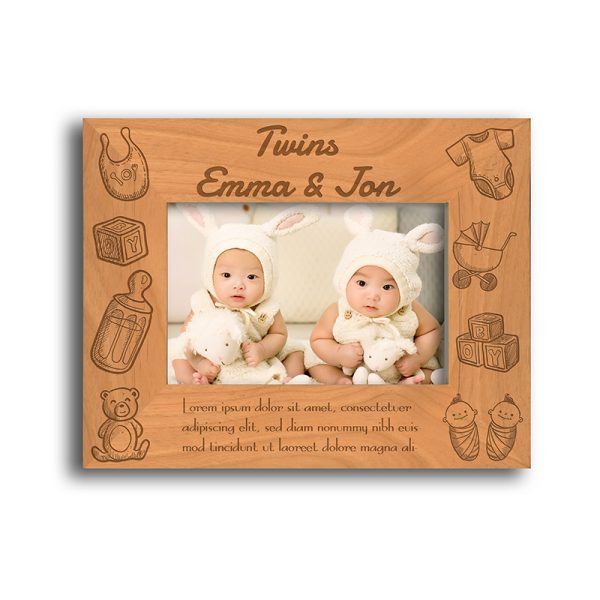 Twins Wood Frame