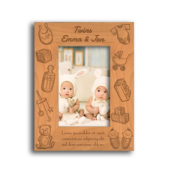 Twins Wood Frame - Image 2